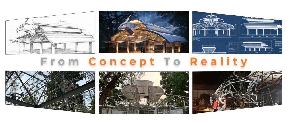konsep design canopy bandung zoo