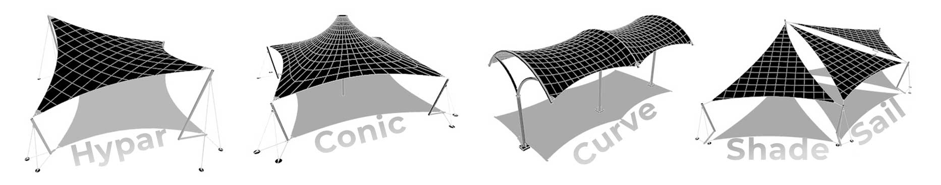 model_dasar_Tensile_membrane