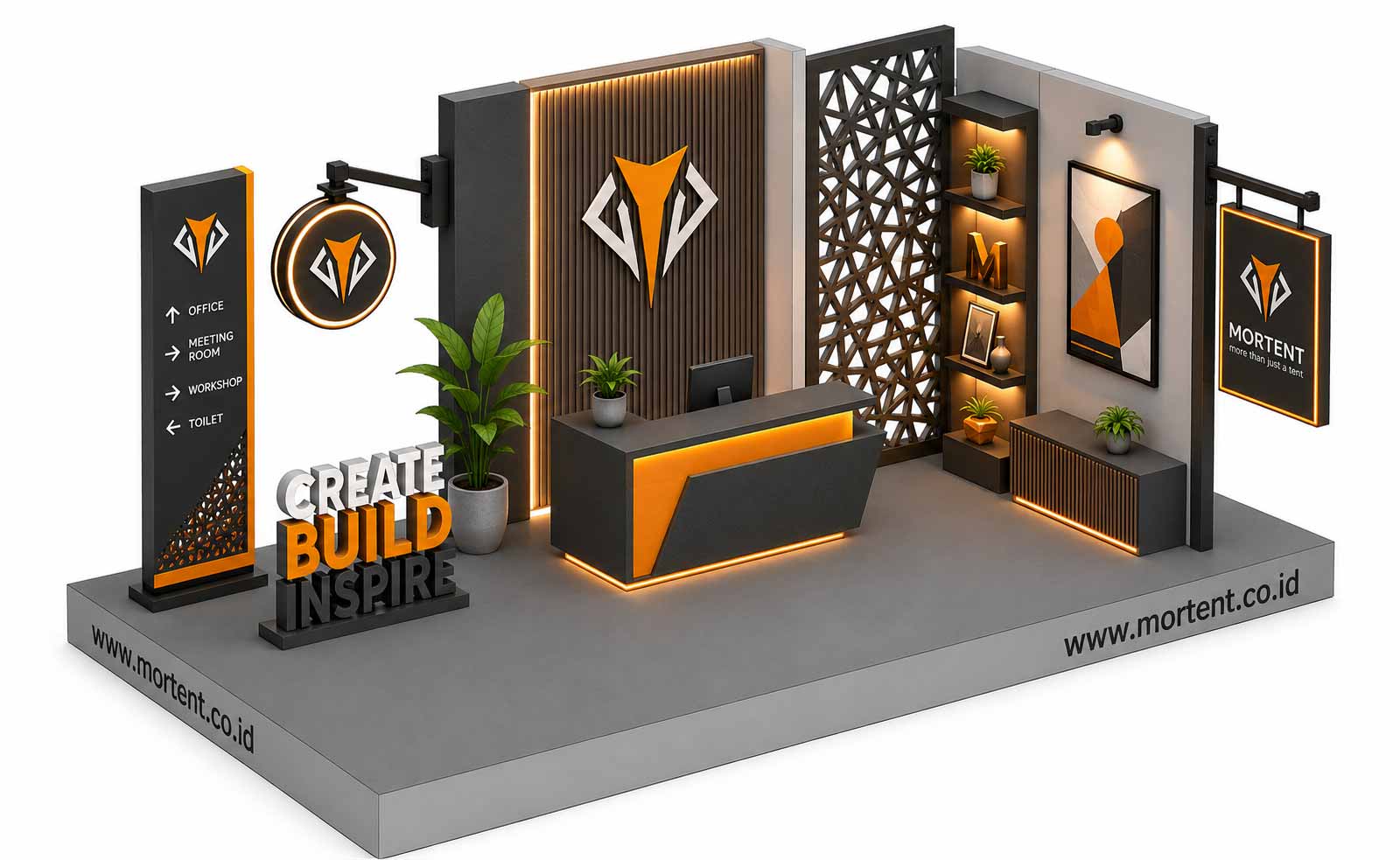 art, signage & interior element